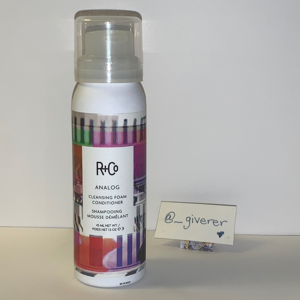 R+Co Analog Cleansing Foam Conditioner